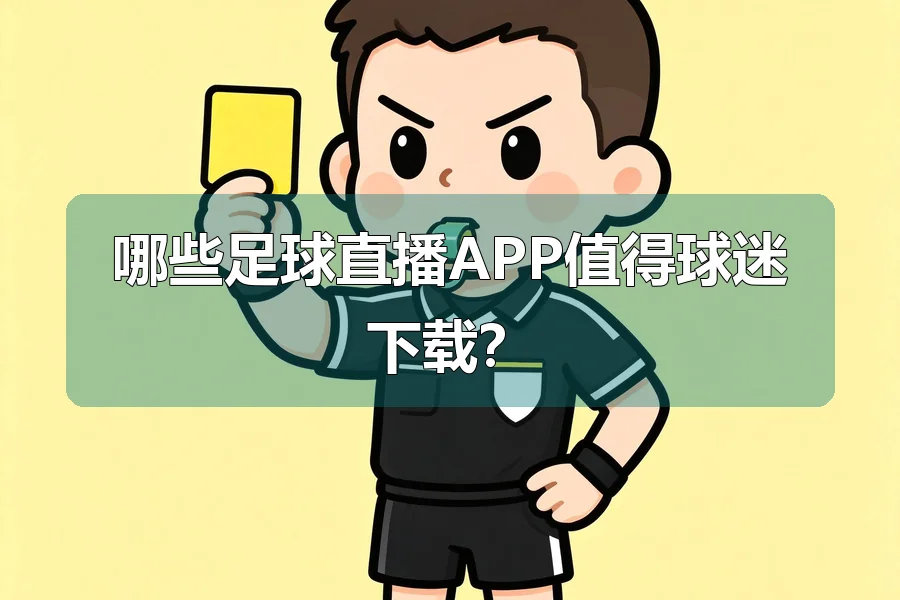哪些足球直播APP值得球迷下载？